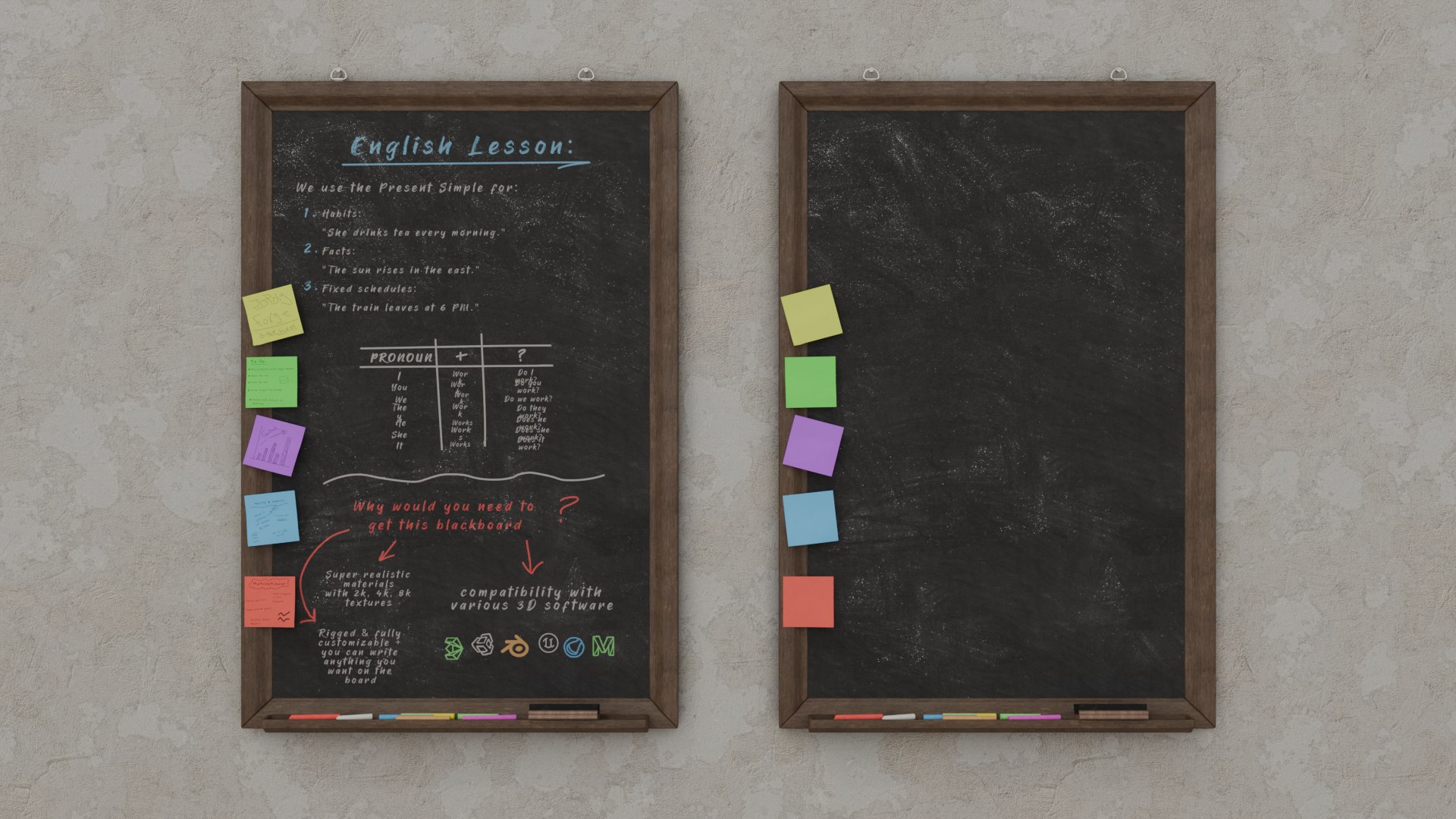 3D Customizable Wall Wooden Chalkboards - Complete Writing Board Collection model https://p.turbosquid.com/ts-thumb/WR/n8buhC/xS/f5/png/1747401842/1920x1080/fit_q87/fe80ad941ec3aa021f994d182f97b172719e6bd2/f5.jpg