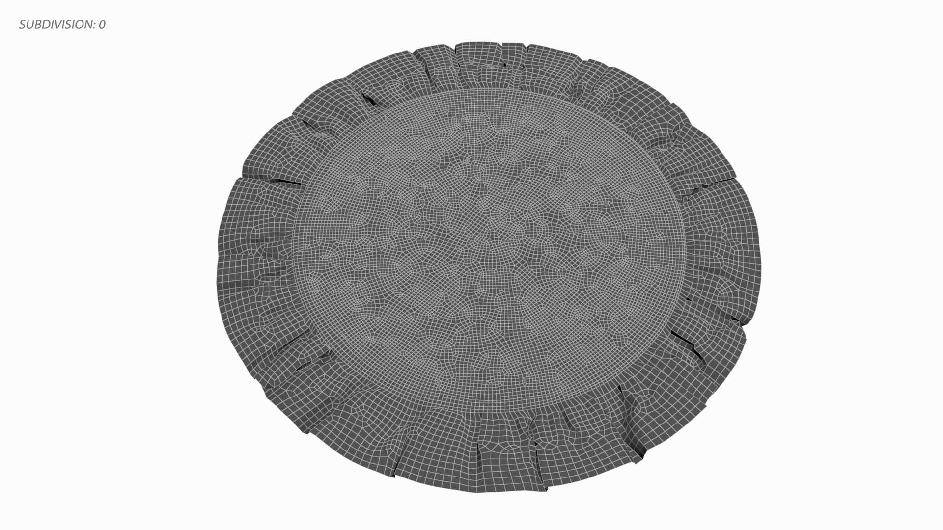 Round Table Cloth Model TurboSquid 2122637   1 