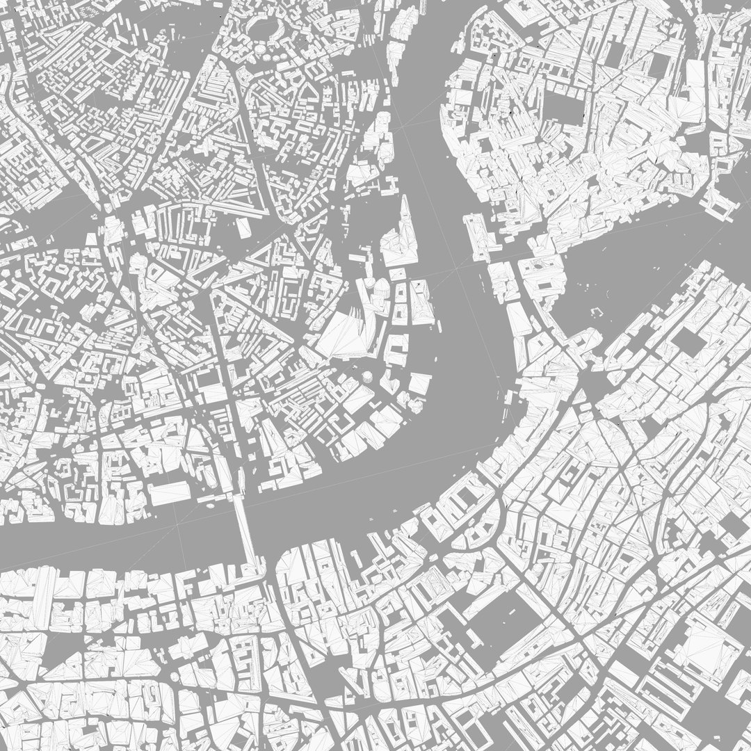 London city skyline 3D model - TurboSquid 1430328