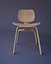 Poltrona lounge in compensato modellato Eames