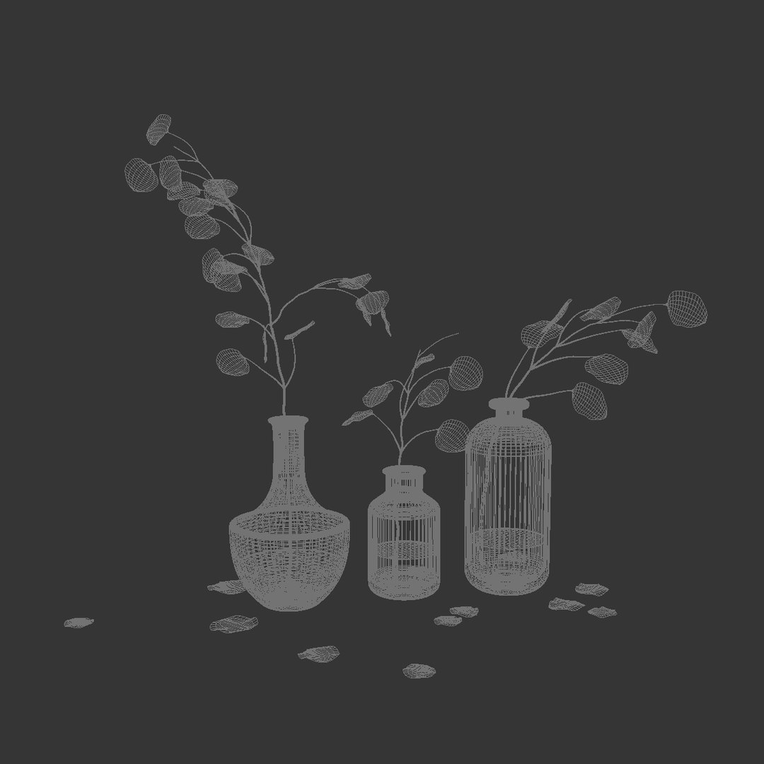 3D eucalyptus 4 vases decor https://p.turbosquid.com/ts-thumb/WS/3ZKlfR/keXylP5T/big_8/jpg/1607954963/1920x1080/fit_q87/286d3a06b09c64e52e5dec61d79d38477dd4dbbc/big_8.jpg
