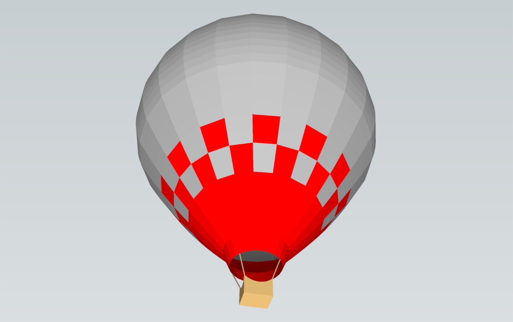 3D Hot Air Balloon Model - TurboSquid 1859771