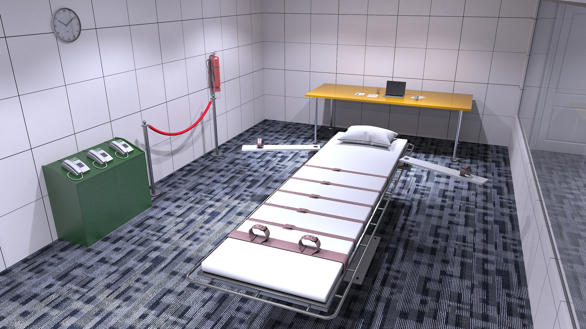 Execution Chamber Collection 3D model - TurboSquid 1738583