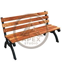 Classic Cast Iron Bench