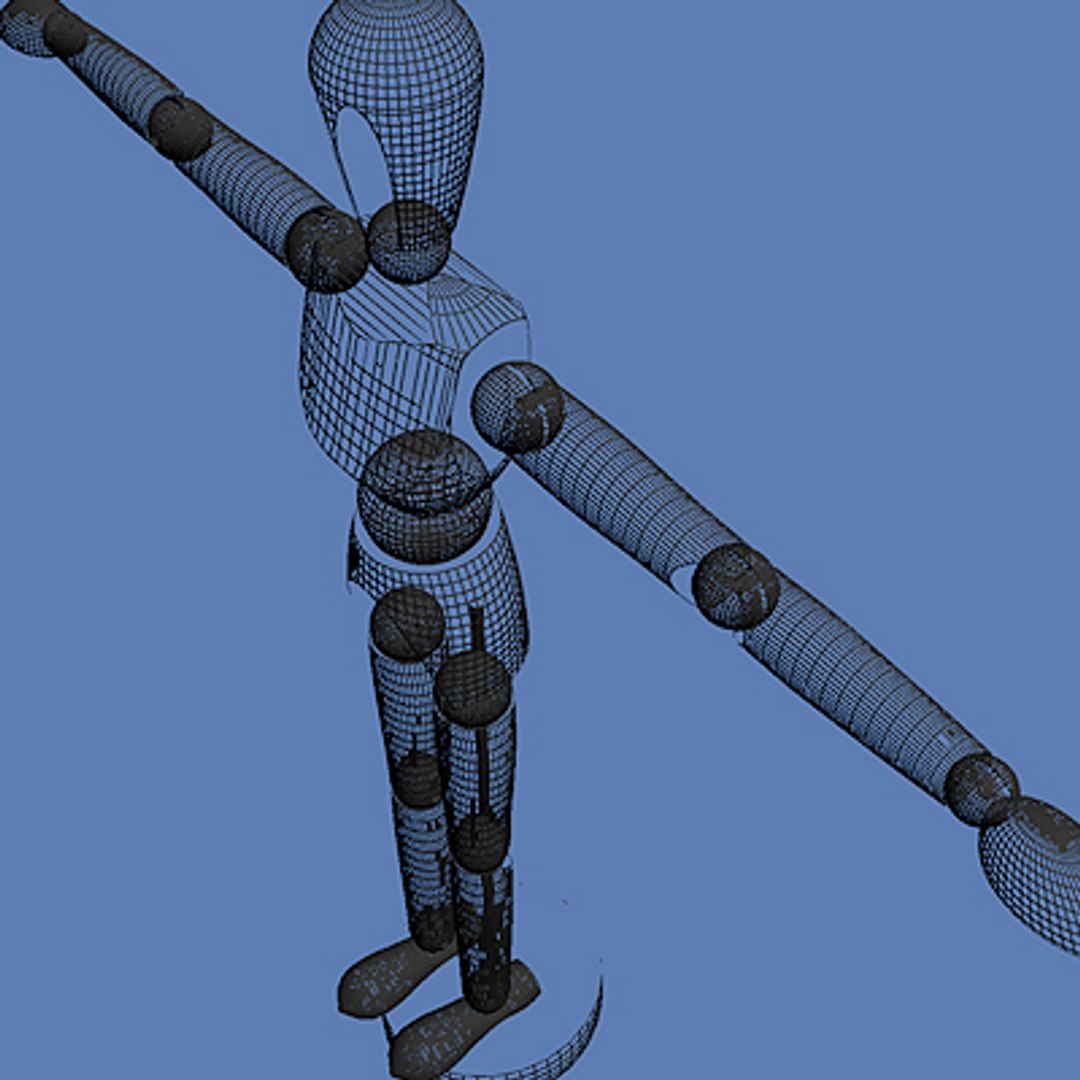 Artist Pose Figure 3d 3ds
