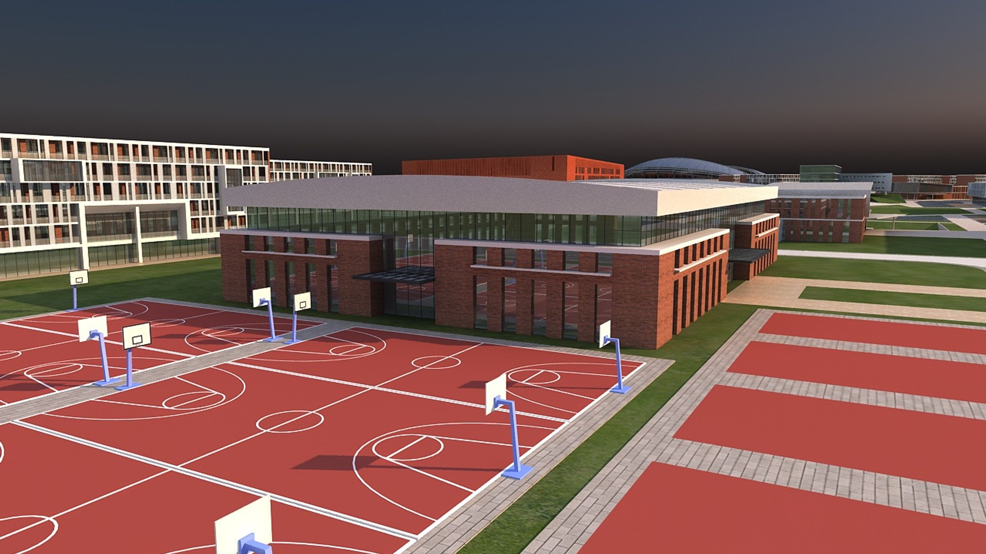 School 3 3D - TurboSquid 2075156