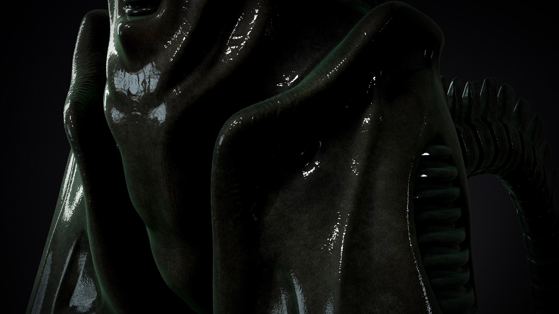 Alien Xenomorph Monster 3D Model - TurboSquid 2406936