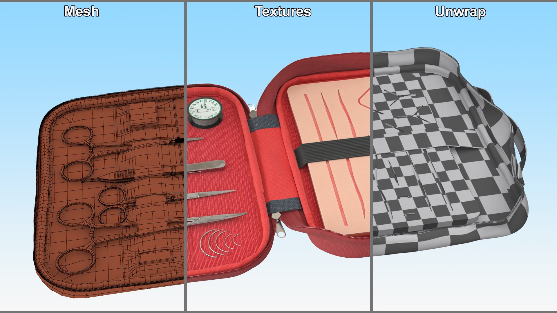 Opsys Suture Practice Kit 3D model https://p.turbosquid.com/ts-thumb/WS/Hiyq7k/iE/opsys_suture_practice_kit_014/jpg/1744247287/1920x1080/fit_q87/a7ae4ddb501d5a6017eee2adb90a9f68e17fd483/opsys_suture_practice_kit_014.jpg