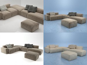 3D model peanut b 04