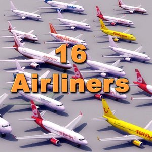 3d commercial aircraft