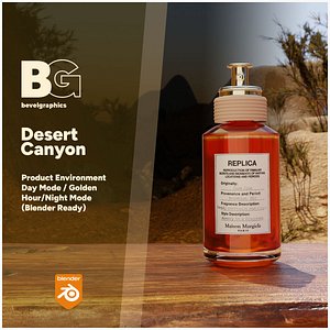 Lumen Shift - Desert Canyon Render Environment 3D model