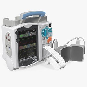 Defibrillator with ECG Monitor