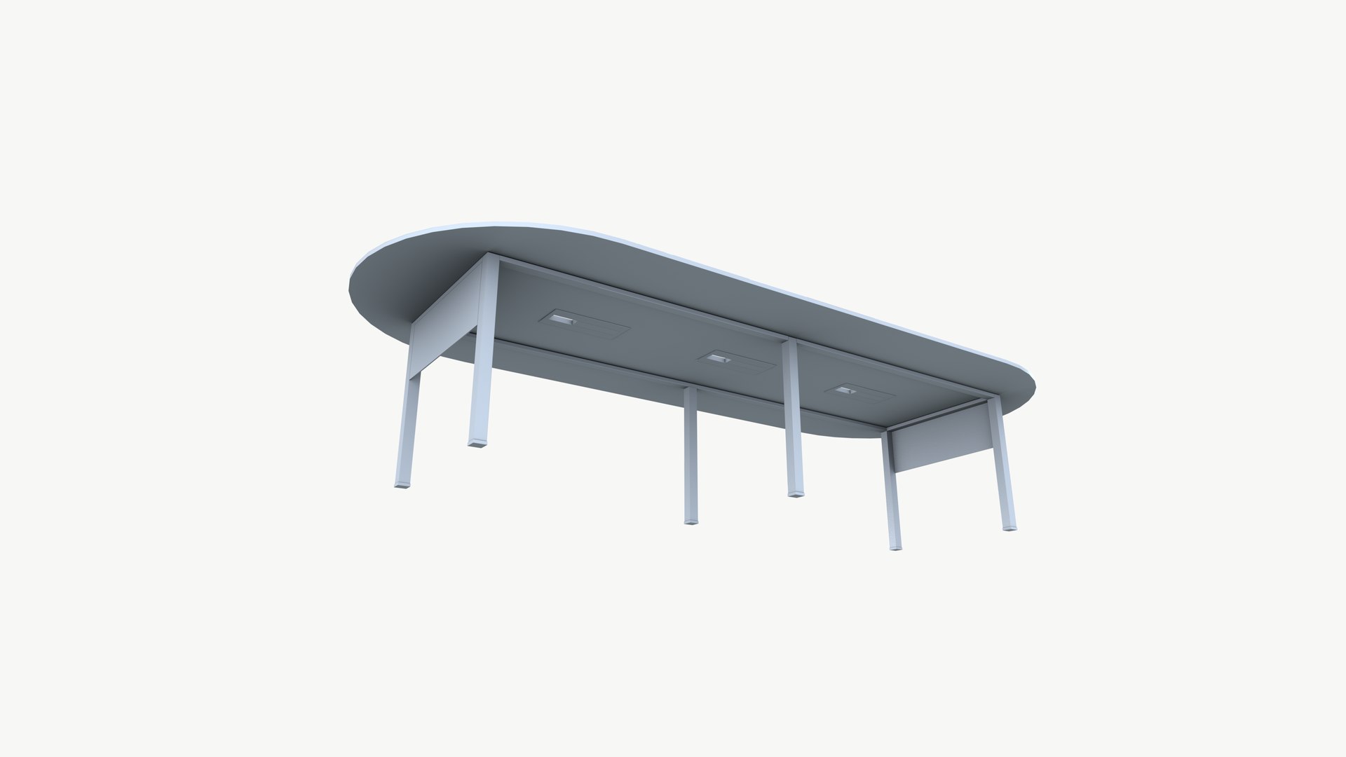 Conference Table 3D Model - TurboSquid 2316865