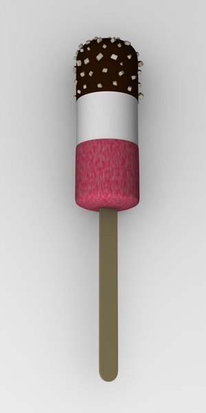3d ice cream model