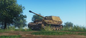 Ferdinand tank destroyer 3D
