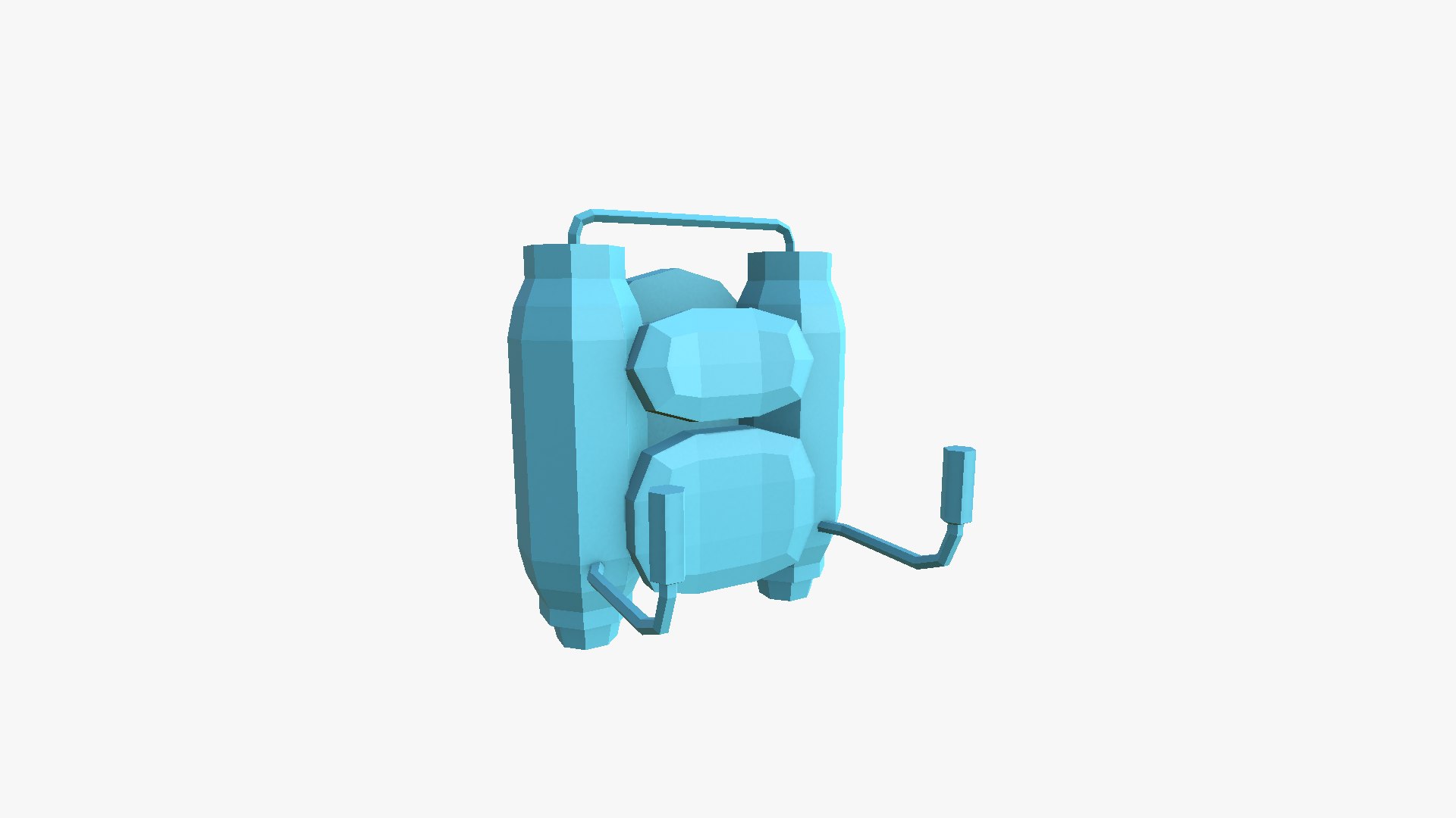 3D Jetpack Low Poly B04 - SciFi Character Design - TurboSquid 2255344