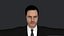 Sebastian Stan, personaje 3D hiperrealista de cuerpo completo y totalmente armado
