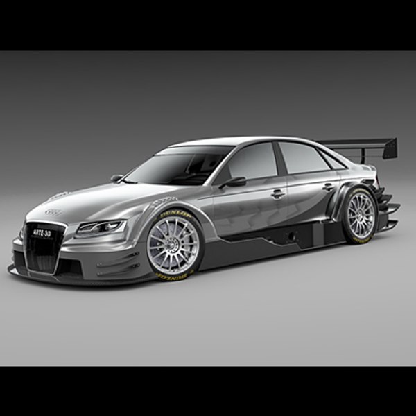 アウディA4 DTM3Dモデル - TurboSquid 429531