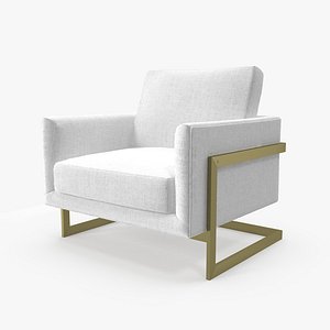 RH MILO BAUGHMAN MODEL 3426 CHAIR 1968 3D model