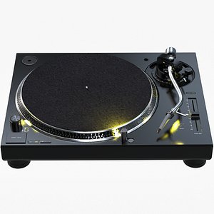 Vinyl Player Drive Turntable 3D model
