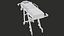 Powered Ambulance Stretcher Trolley Bed B-TMT PBR