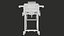 Powered Ambulance Stretcher Trolley Bed B-TMT PBR