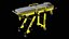 Powered Ambulance Stretcher Trolley Bed B-TMT PBR