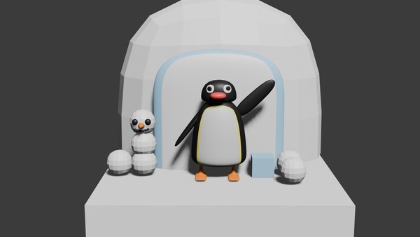 3D модель пингу - TurboSquid 2344820