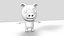 Pig Character 3D model