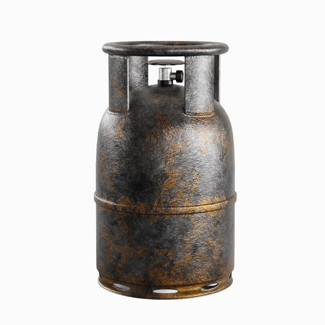 Propane Gas Balon 04 3D Model - TurboSquid 2364725