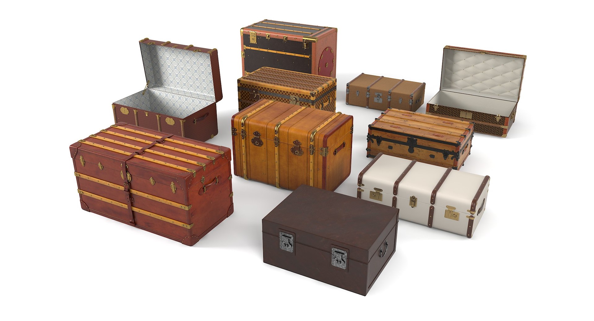vintage trunk set model https://p.turbosquid.com/ts-thumb/WS/t2l8Xa/RvP2xxpy/tr_0002/jpg/1554130127/1920x1080/fit_q87/e4099936cdc42cb7375e5a7ac1c7f6b2aeb9a49e/tr_0002.jpg