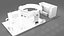 Messestand 3D-Modell