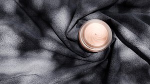 3D Animated 3D Twisting swirling whirlpool Cloth Simulation For Cosmetic Products model