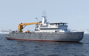 3D model Weapon ship Akademik Kovalev project 20180