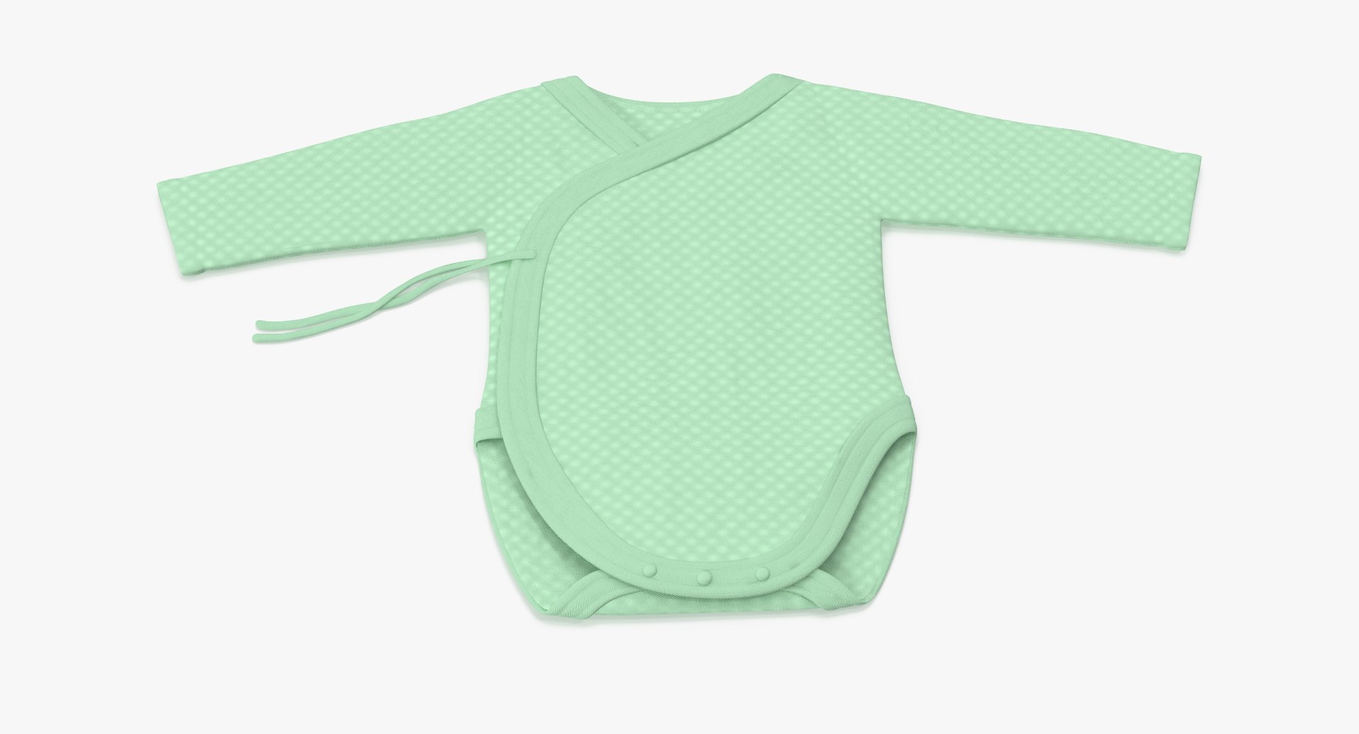 Onesie Green - 3d Model