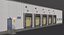 5 Industrial Buildings Collection 3D model