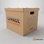 U-Haul棕色文件收纳箱