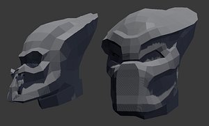 predator pepakura 3d blend