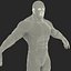 man male athlete 3d max