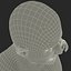 man male athlete 3d max
