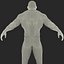 man male athlete 3d max