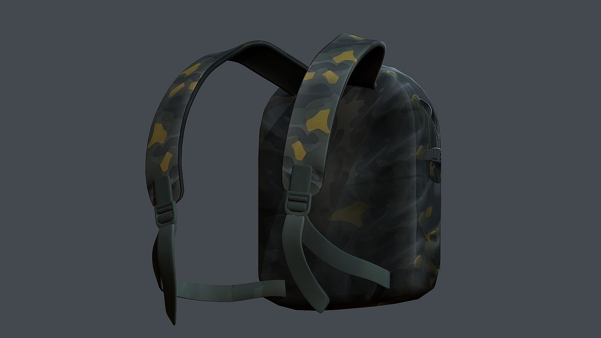 3D Model Backpack Camping Bag Baggage 3D - TurboSquid 2041278