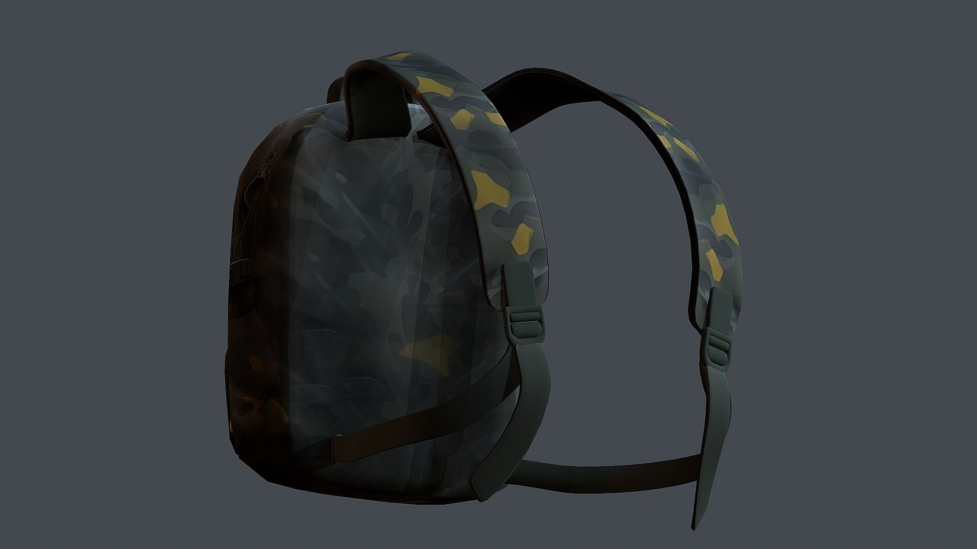 3D Model Backpack Camping Bag Baggage 3D - TurboSquid 2041278