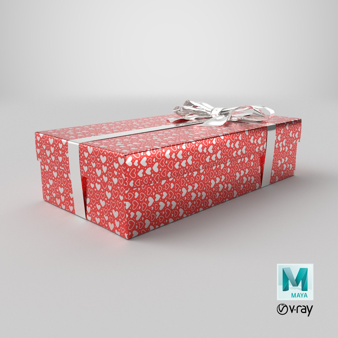 Gift Box - Low Rectangular with Glossy Tied Ribbon Bow 3D model https://p.turbosquid.com/ts-thumb/WT/5g7ner/y0/stemcell_maya_vray_render/png/1772812973/1920x1080/fit_q87/a0680ffe8cfcaeefe63f5c8a1d5b19a28fb217d2/stemcell_maya_vray_render.jpg