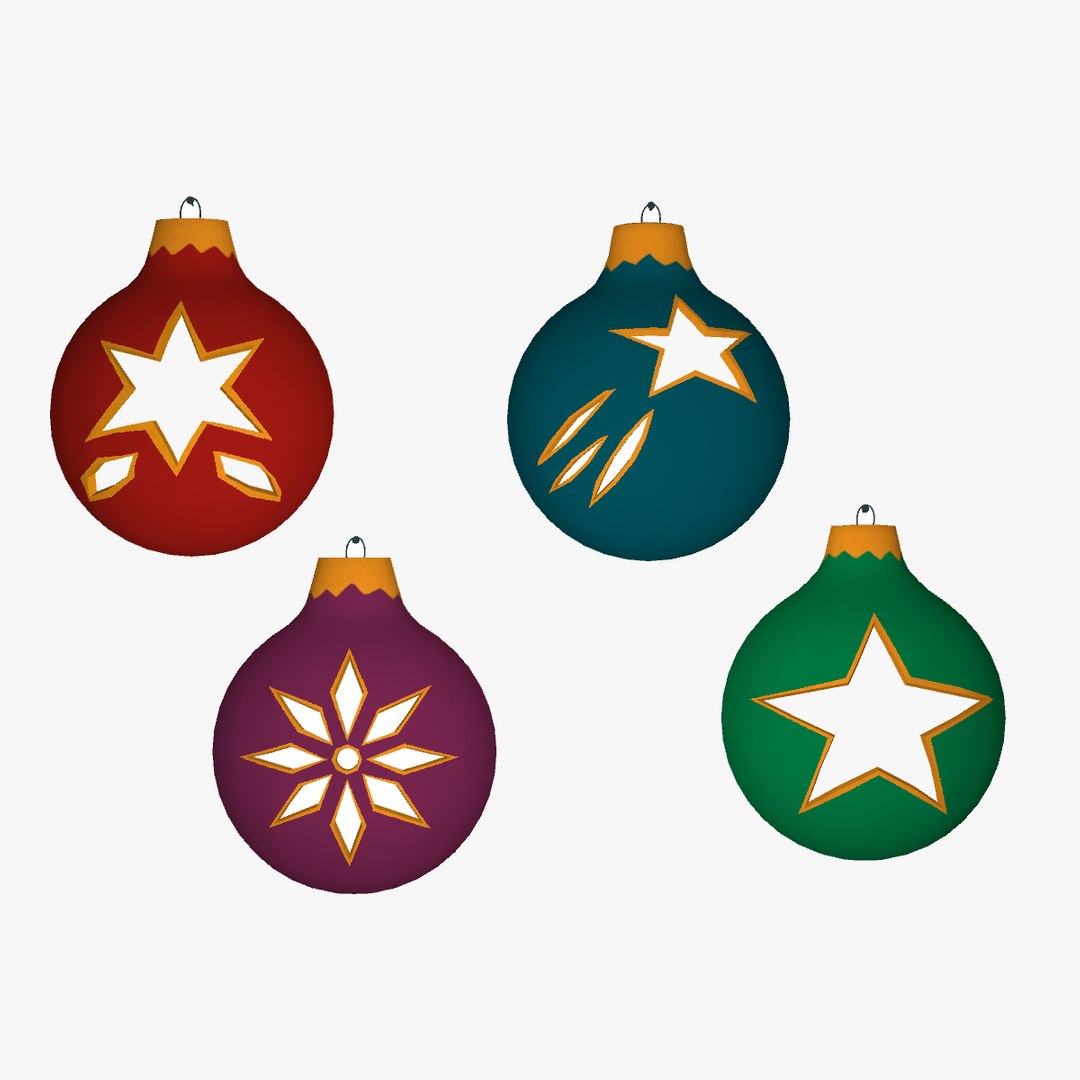 Free Christmas Spheres 3D - TurboSquid 1695645