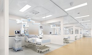 3D MODEL ICU model