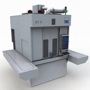 CNC Machine 8 3D model