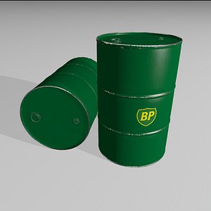 3D oil barrel