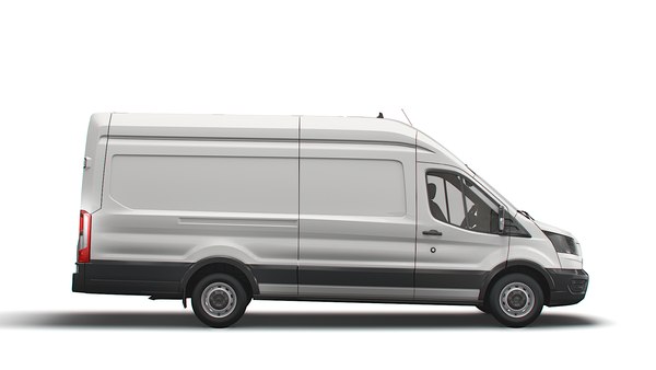 3D Ford Transit Van L4H3 2021 TurboSquid 1711199