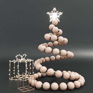 3D model Christmas tree